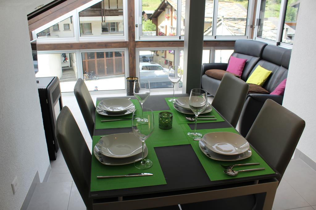 Haus Dorf 7 Apartment Saas-Grund Bagian luar foto